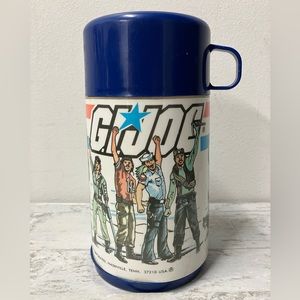 1985 G.I. Joe  Aladdin Plastic Thermos Complete